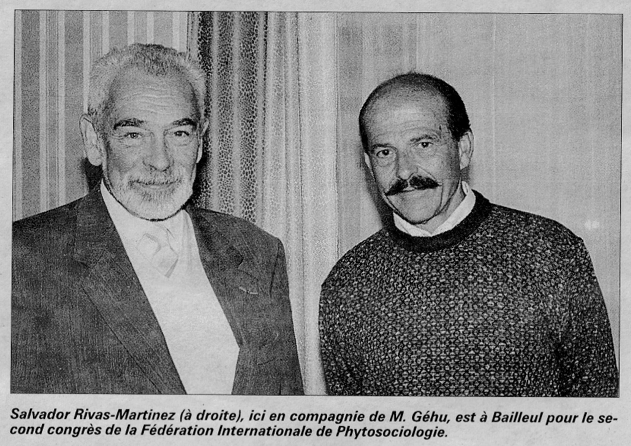 M. Géhu et Salvador Rivas Martinez