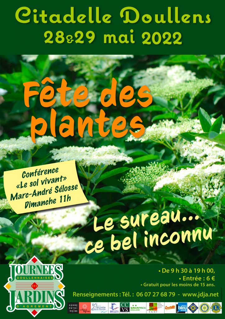 Stand à la Fête des plantes de la citadelle de Doullens (Somme)