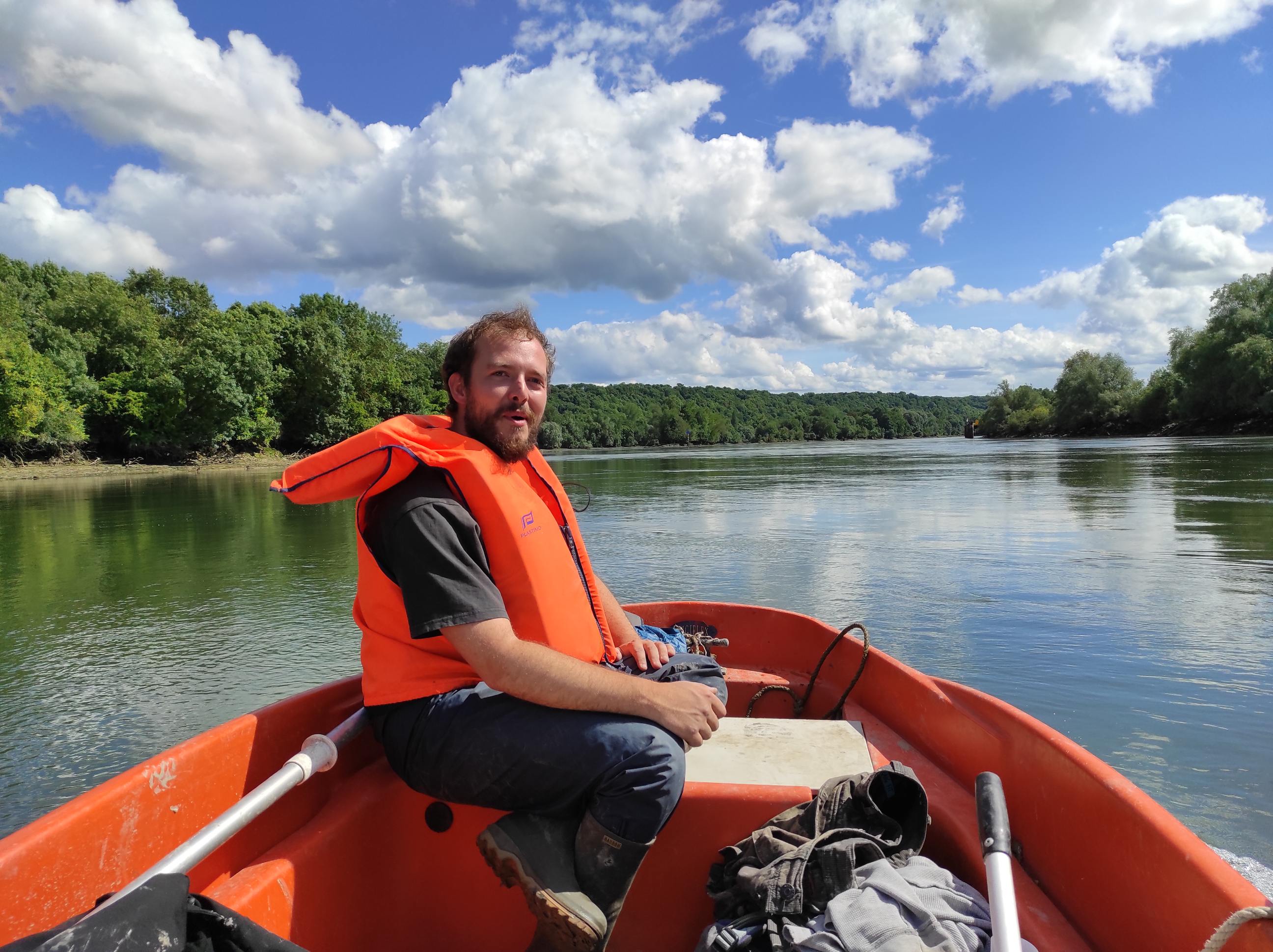 Le CBN de Bailleul en bateau sur la Seine