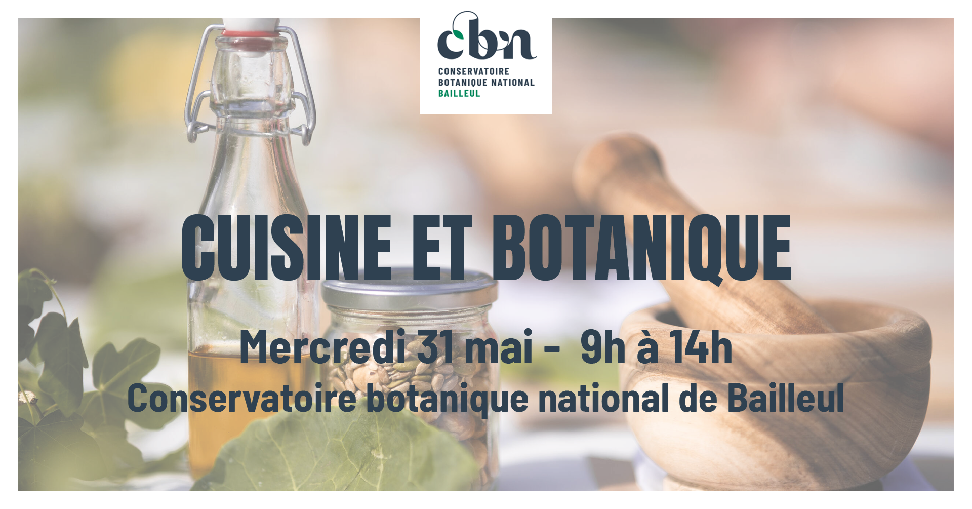 Atelier "Cuisine et botanique"