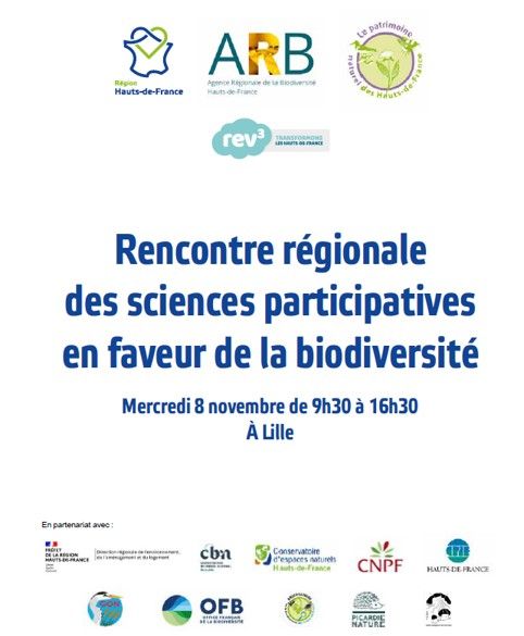 Rencontre régionale des sciences participatives en faveur de la biodiversité 