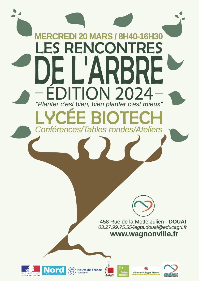 Les rencontres de l'arbre au lycée Biotech de Wagnonville (Nord)