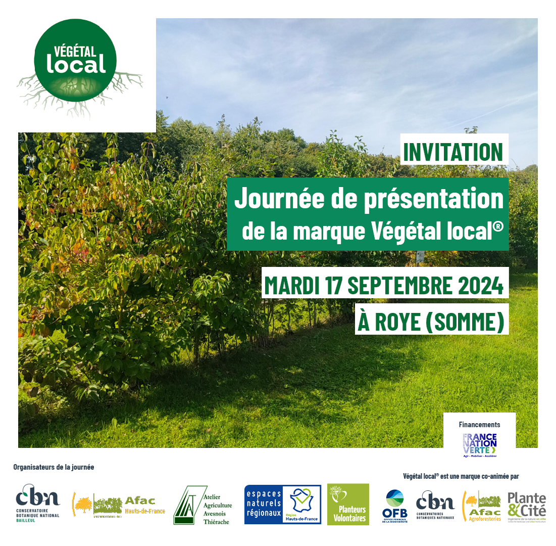 Journée de présentation de la marque Végétal local® à Roye (Somme)