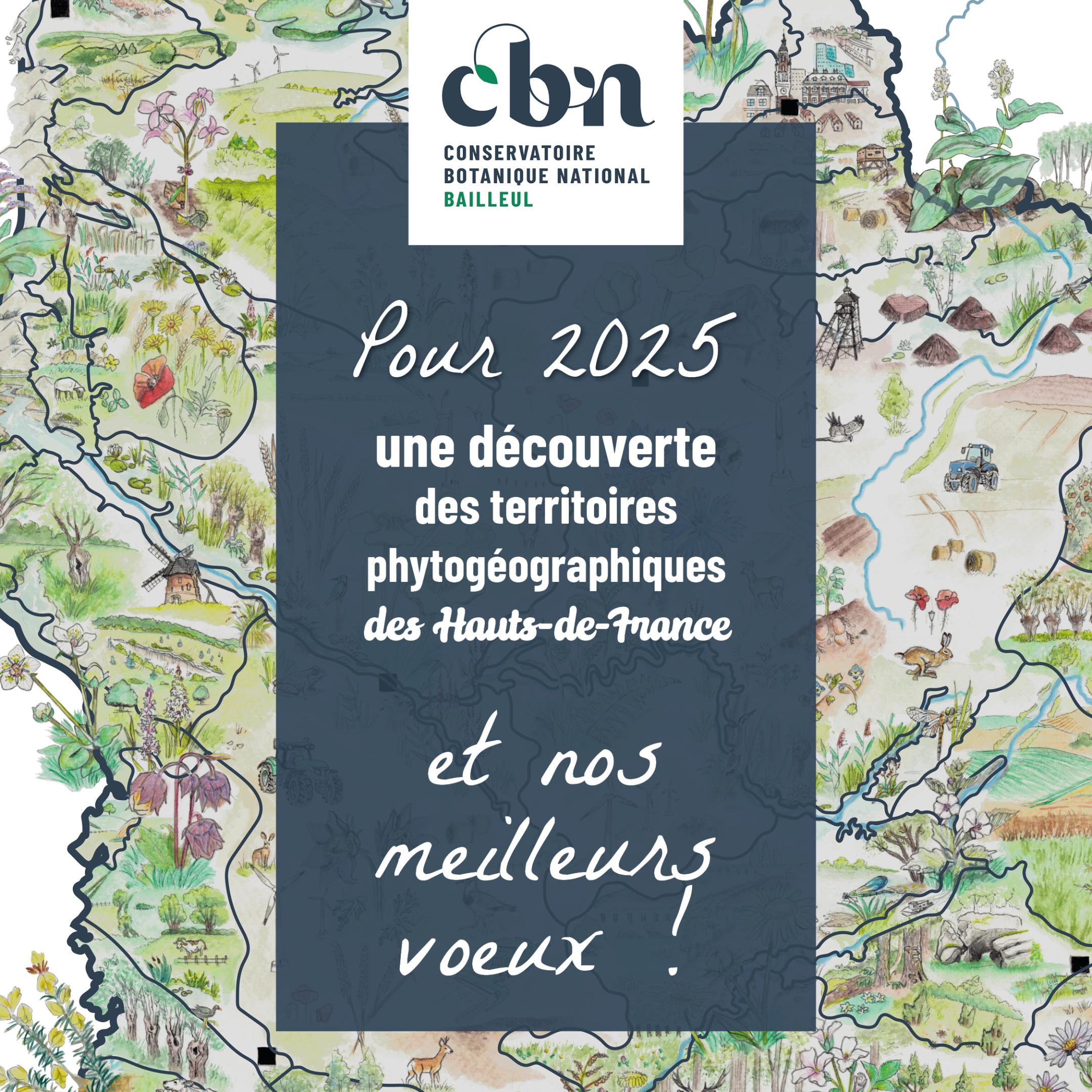 Le CBN de Bailleul vous souhaite ses meilleurs voeux pour 2025 !