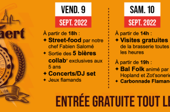 Sortie sur les plantes sauvages pour les 5 ans de la brasserie Bellenaert