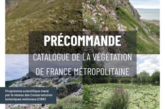 Le catalogue de la végétation de France métropolitaine est disponible en précommande.