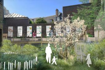 Inauguration du jardin du CAUE de la Somme