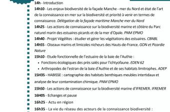 Le CBN de Bailleul intervient lors du webinaire "Mer et littoral des Hauts-de-France”