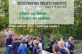 Deux nouveaux projets éducatifs proposés par le CBN de Bailleul dans la Somme soumis aux votes des habitants