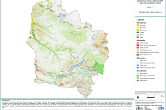 carte des grands types de biotopes des Hauts-de-France