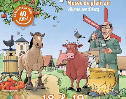 Manifestation Pomexpo & Cie - Musée plein air - Villeneuve d'Ascq (Nord)