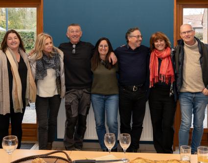 Un joyeux moment avec les salariés du CBN fêtant au moins trente ans d'ancienneté